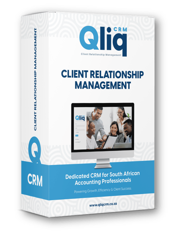 QliqCRM software product box